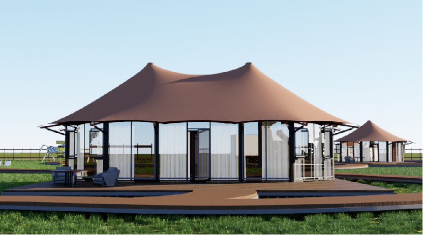 双连顶帐篷（天空之镜）